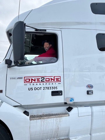 One2One Transport trailer and tractor